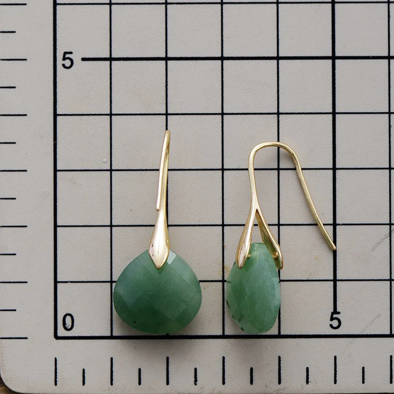 Semi Precious Stone Waterdrop Earrings 5
